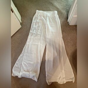 kona sol swim cover up pant - large. see photos for flaws